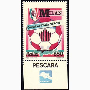 1989 - 650 lire Milan, appendice Pescara, ... 