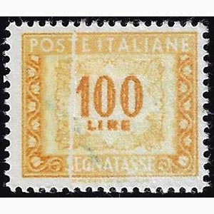 1955 - 100 lire, filigrana stelle, stampa su ... 
