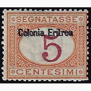 SEGNATASSE 1903 - 5 cent. soprastampa in ... 