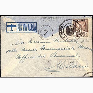 1941 - 1 lira Pittorica (53), perfetto, su ... 