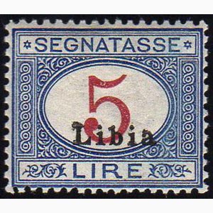 SEGNATASSE 1915 - 5 lire soprastampato (10), ... 