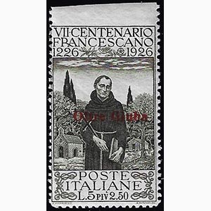 1926 - 5 + 2,50 lire San Francesco, non ... 