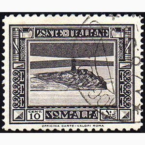 1932 - 10 cent. Pittorica, dent. 12 x 14 ... 