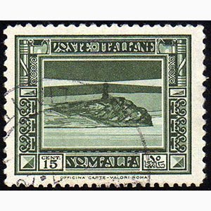 1932 - 15 cent. Pittorica, dent. 14 in basso ... 