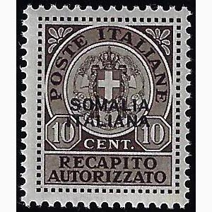 RECAPITO AUTORIZZATO 1939 - 10 cent. (1), ... 