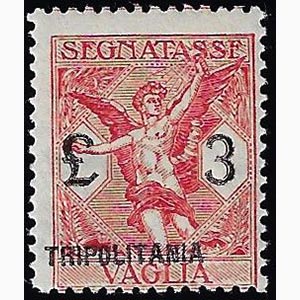SEGNATASSE VAGLIA 1924 - 3 lire, soprastampa ... 