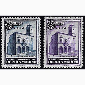 1934 - Palazzetto della Posta soprastampati ... 