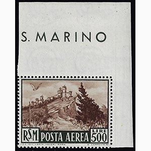 1951 - 500 lire Veduta (97), angolo di ... 