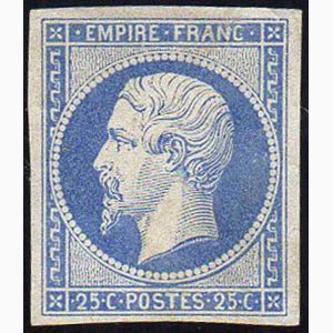 FRANCIA 1853 - 25 cent. Napoleone Imperatore ... 