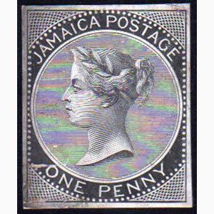 JAMAICA BRITISH COLONIES 1860 - 1 p. Regina ... 