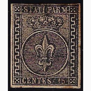 1852 - 15 cent. rosa (3), nuovo, gomma ... 
