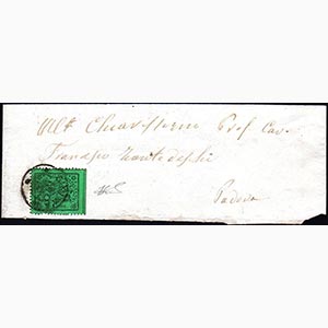 1869 - 2 cent. verde chiaro (22), perfetto, ... 