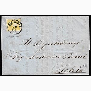1863 - 2 soldi giallo, II tipo (28), ... 