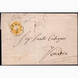 1863 - 2 soldi giallo, dent. 14 (36), ... 