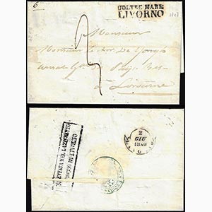 1848 - Lettera prefilatelica da Tunisi ... 