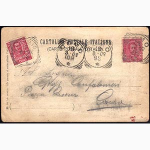 1902 - 10 cent. Umberto I (60), su cartolina ... 