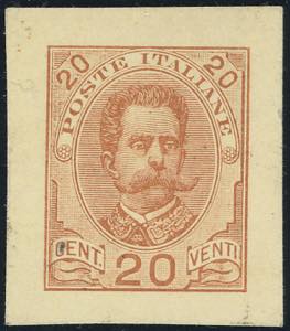 1895 - 20 cent. arancio Umberto I (61), ... 