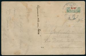 FIUME SEGNATASSE 1918 - 20 f. soprastampato, ... 