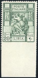 1924 - 20 cent. Sibilla Libica, dent. 14, ... 