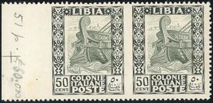 1924 - 50 cent. Pittorica, coppia ... 