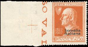 1927 - 50 cent. arancio Volta, non ... 