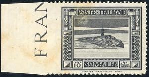 1935 - 10 cent. Pittorica, dent. 14, non ... 
