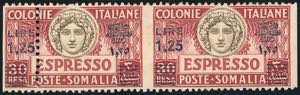 ESPRESSI 1927 - 1,25 lire su 30 b., coppia ... 