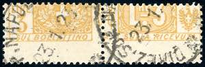 1914 - 3 lire nodo di Savoia (14), ... 
