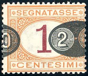 1890 - 20 cent. su 1 cent. Mascherine, ... 
