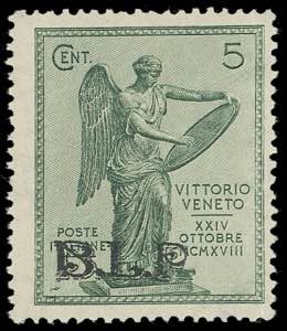 1922 - 5 cent. Vittoria, non emesso, ... 