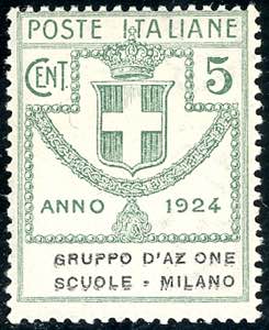 GRUPPO DAZIONE SCUOLE-MILANO 1924 - 5 ... 