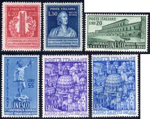 1949/50 - Volta, UNESCO, Anno Santo ... 