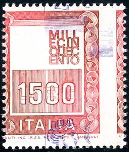 1979 - 1.500 lire Alti valori, stampa del ... 