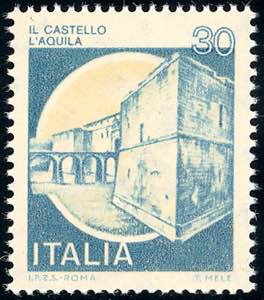 1981 - 30 lire Castelli, senza la stampa del ... 