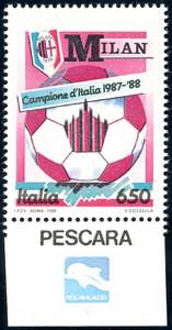 1989 - 650 lire Milan, appendice Pescara, ... 