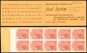 1956 - Libretto Vend System, XXXV Fiera di ... 