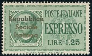 TERAMO 1944 - 1,25 lire espresso, ... 