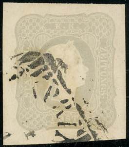 1861 - 1,05 soldi lilla grigio chiaro (10a), ... 