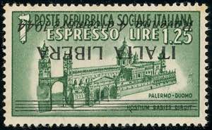 RAVENNA 1944 - 1,25 lire espresso, ... 
