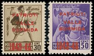 VALLE BORMIDA 1945 - 30 cent., 50 cent., ... 