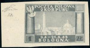1946 - Vittorie polacche, carta grigiastra, ... 