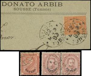 SUSA 1874/81 - Quattro esemplari (2,13,14), ... 