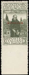 1926 - 5 + 2,50 lire S.Francesco, non ... 