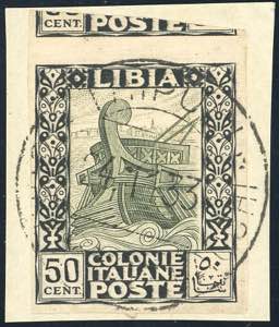 1924 - 50 cent. Pittorica, non dentellato ... 