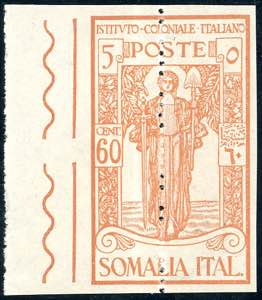 1926 - 60 cent. Istituto Coloniale, prova ... 