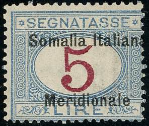 SEGNATASSE 1906 - 5 lire soprastampa ... 