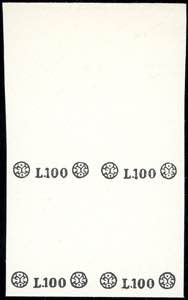 1948 - 100 lire su 15 cent. Delfico (341), ... 