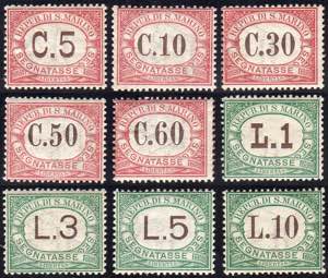 1924 - Colori cambiati (10/18), alti valori ... 