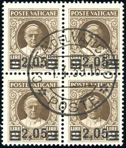 1937 - 2,05 su 2 lire Provvisoria, II ... 