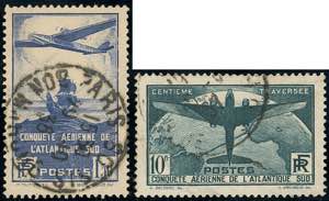 FRANCIA 1936 - Traversata aerea Atlantico ... 